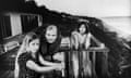 Joan Didion with her daughter, Quintana Roo Dunne, and husband John Gregory Dunne.