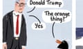Penguins on McDonald Island meet Sir Keir Starmer and come to terms with tariffs cartoon